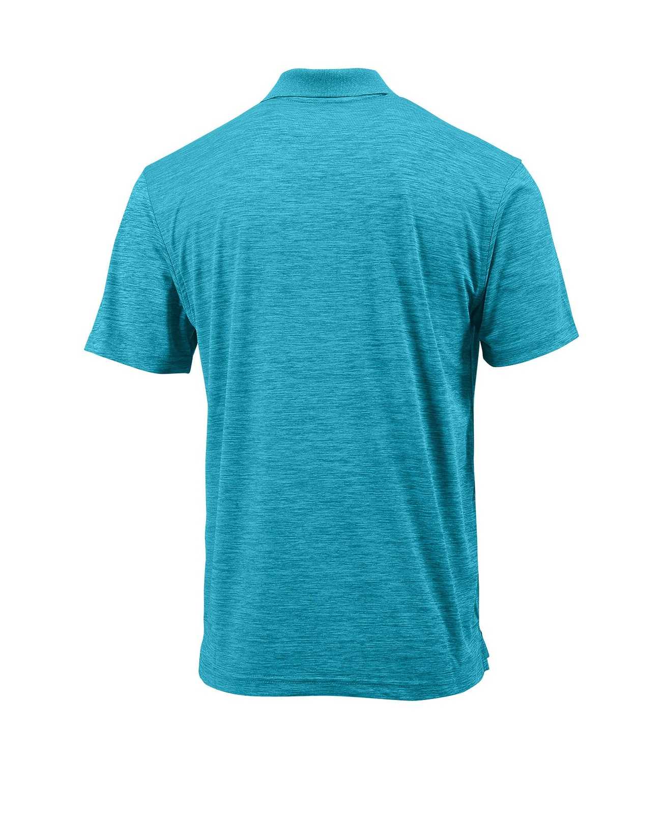 Paragon 130 Adult Performance Striated Polo - Turquoise Heather - HIT a Double