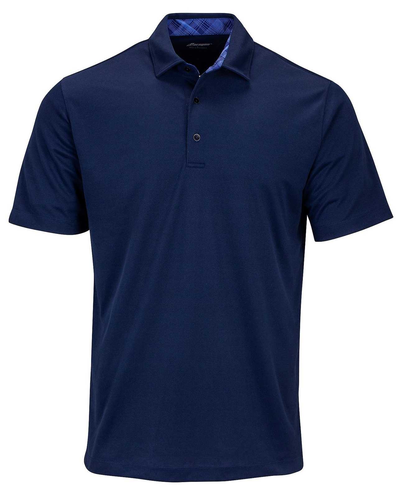 Paragon 150 Memphis Mens Sueded Polo - Navy - HIT a Double