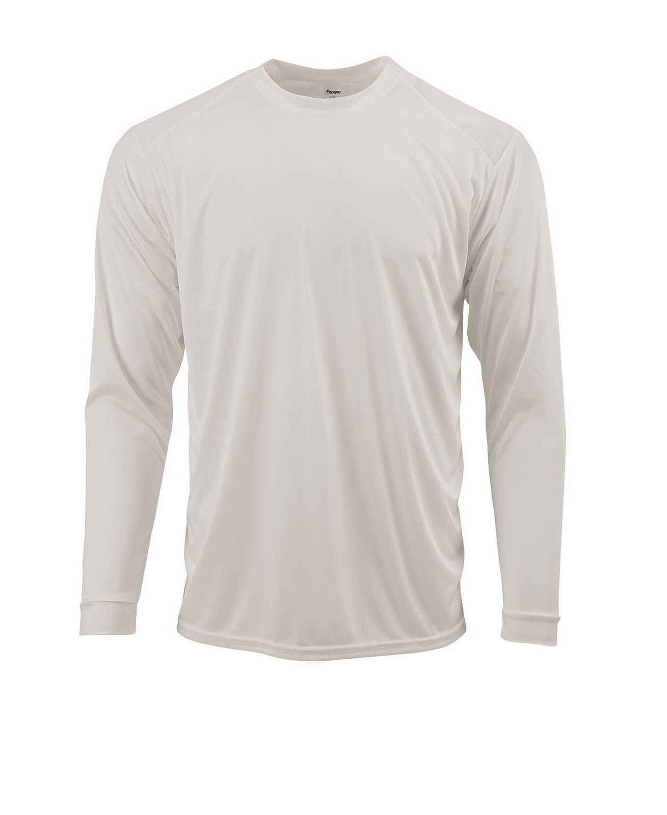 Paragon 210 Adult Long Sleeve Performance Tee - Sand - HIT a Double