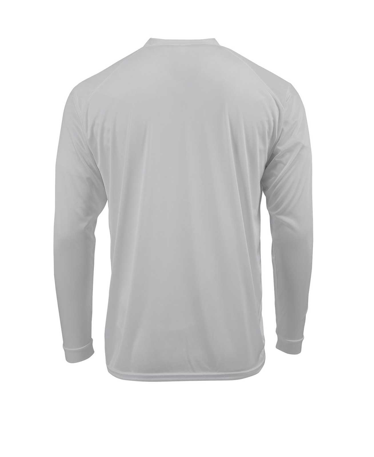 Paragon 218Y Youth Long Sleeve Tee - Aluminum - HIT a Double