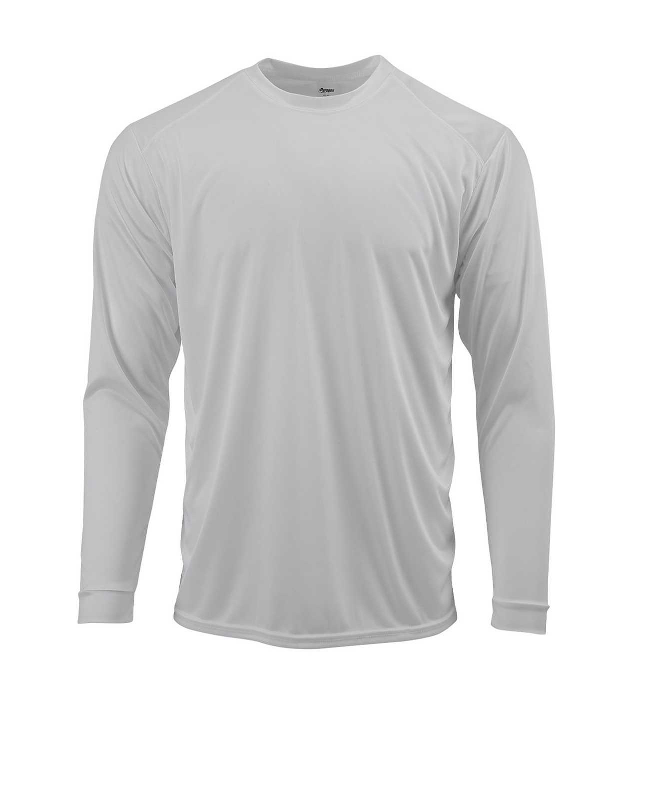 Paragon 218Y Youth Long Sleeve Tee - Aluminum - HIT a Double