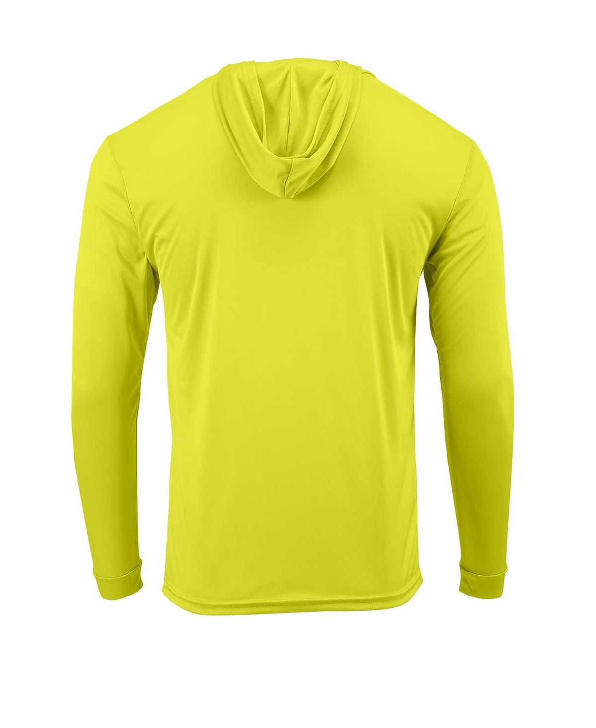 Paragon 220 Adult Long Sleeve Performance Hood - Safety Green - HIT a Double