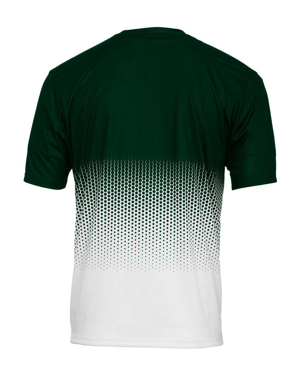 Badger Sport 4220 Hex 2.0 Tee - Forest White - HIT a Double - 2