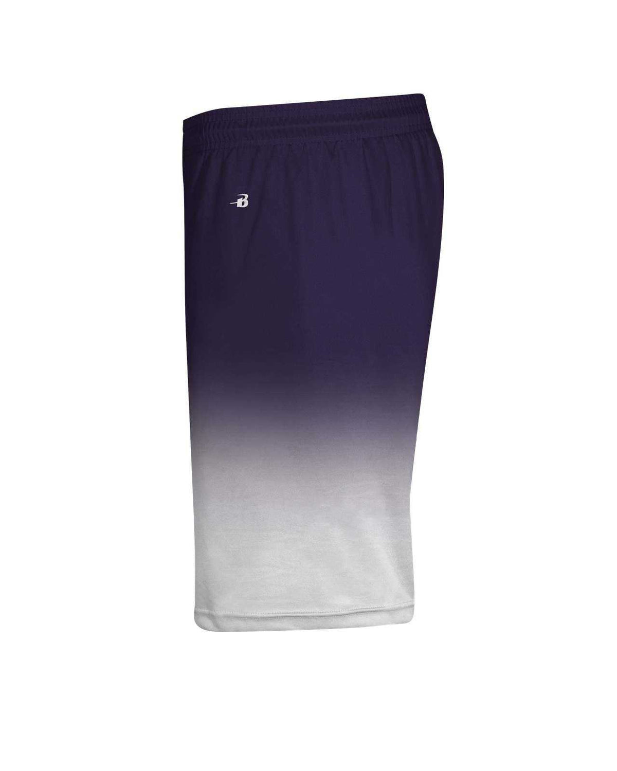 Badger Sport 2206 Ombre Youth Short - Purple White - HIT a Double - 3
