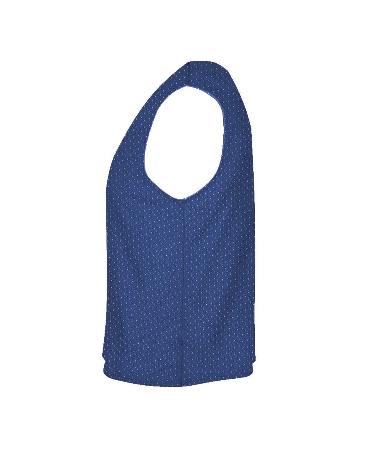 C2 Sport 5260 Mesh Reversible Youth Pinnie - Royal White - HIT a Double - 1