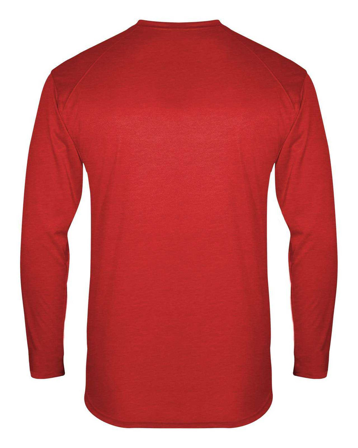 Badger Sport 1001 Fit Flex Long Sleeve Tee - Red - HIT a Double - 3