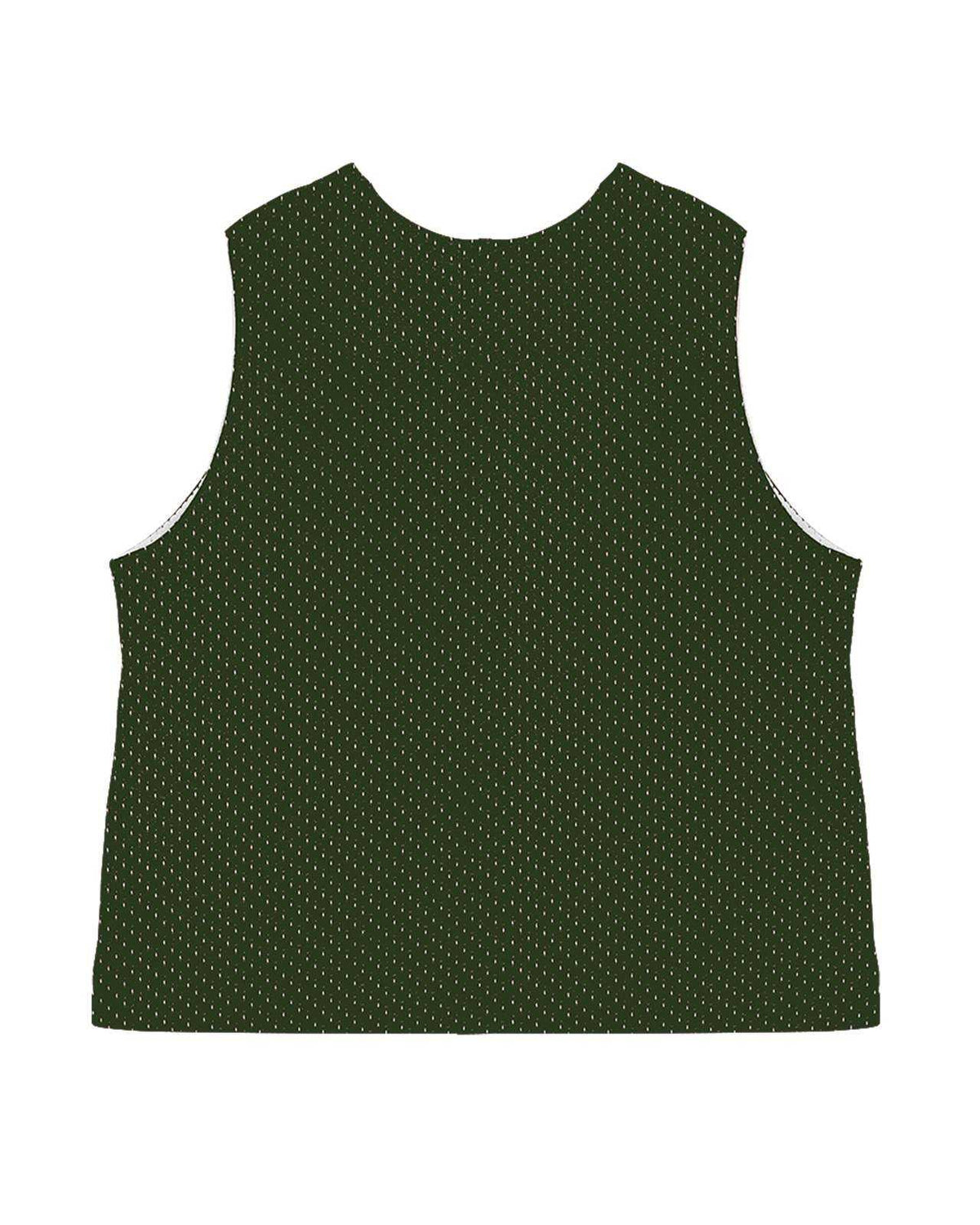 C2 Sport 5660 Mesh Reversible Womens Pinnie - Forest White - HIT a Double - 3