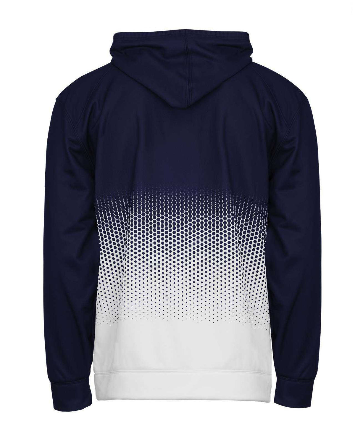 Badger Sport 2404 Hex 2.0 Youth Hoodie - Navy Hex - HIT a Double - 3