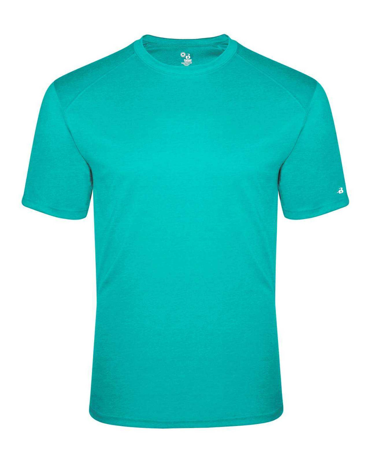 Badger Sport 2940 Tri-Blend Youth Tee - Turquoise - HIT a Double - 1
