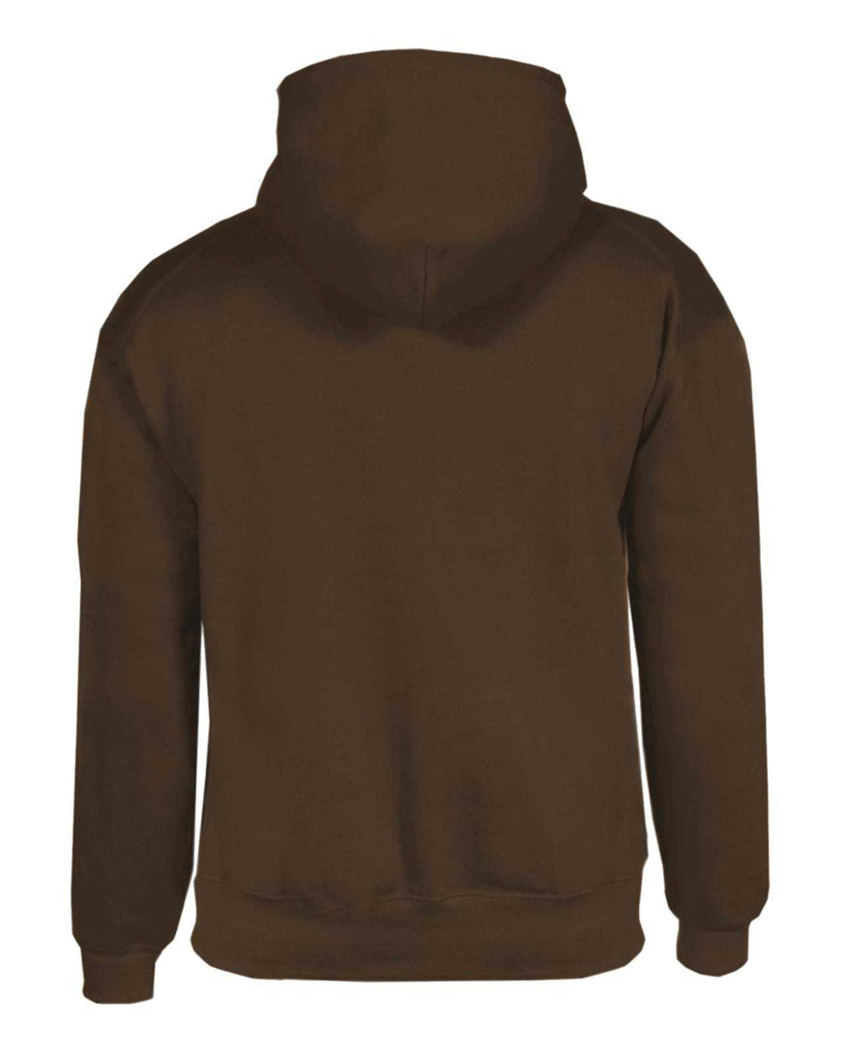Badger Sport 1254 Hooded Sweatshirt - Brown - HIT a Double - 3