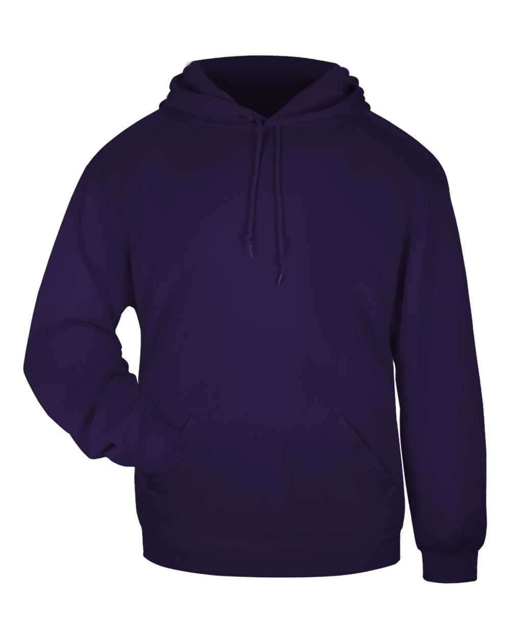 Badger Sport 1254 Hooded Sweatshirt - Purple - HIT a Double - 1