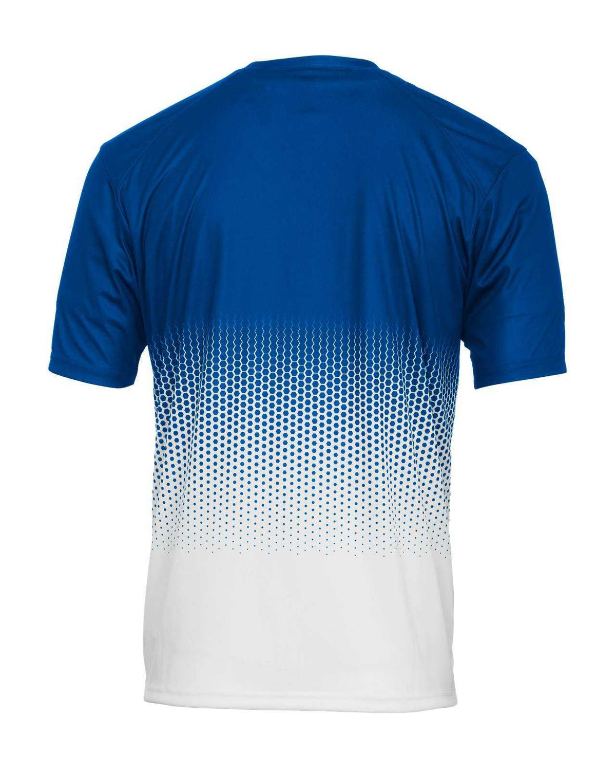 Badger Sport 4220 Hex 2.0 Tee - Royal White - HIT a Double - 3