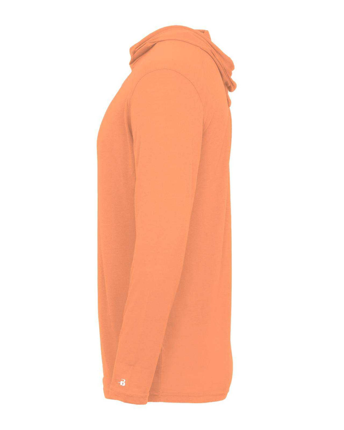 Badger Sport 2905 Tri-Blend Surplice Youth Hoodie - Peach - HIT a Double - 2