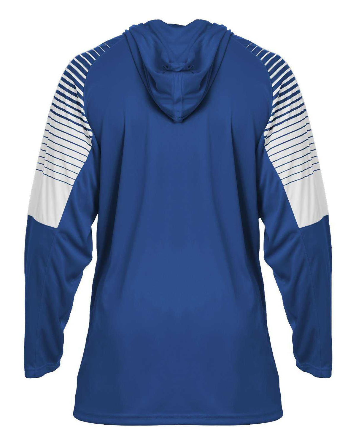 Badger Sport 4211 Lineup Hoodie Tee - Royal - HIT a Double - 3
