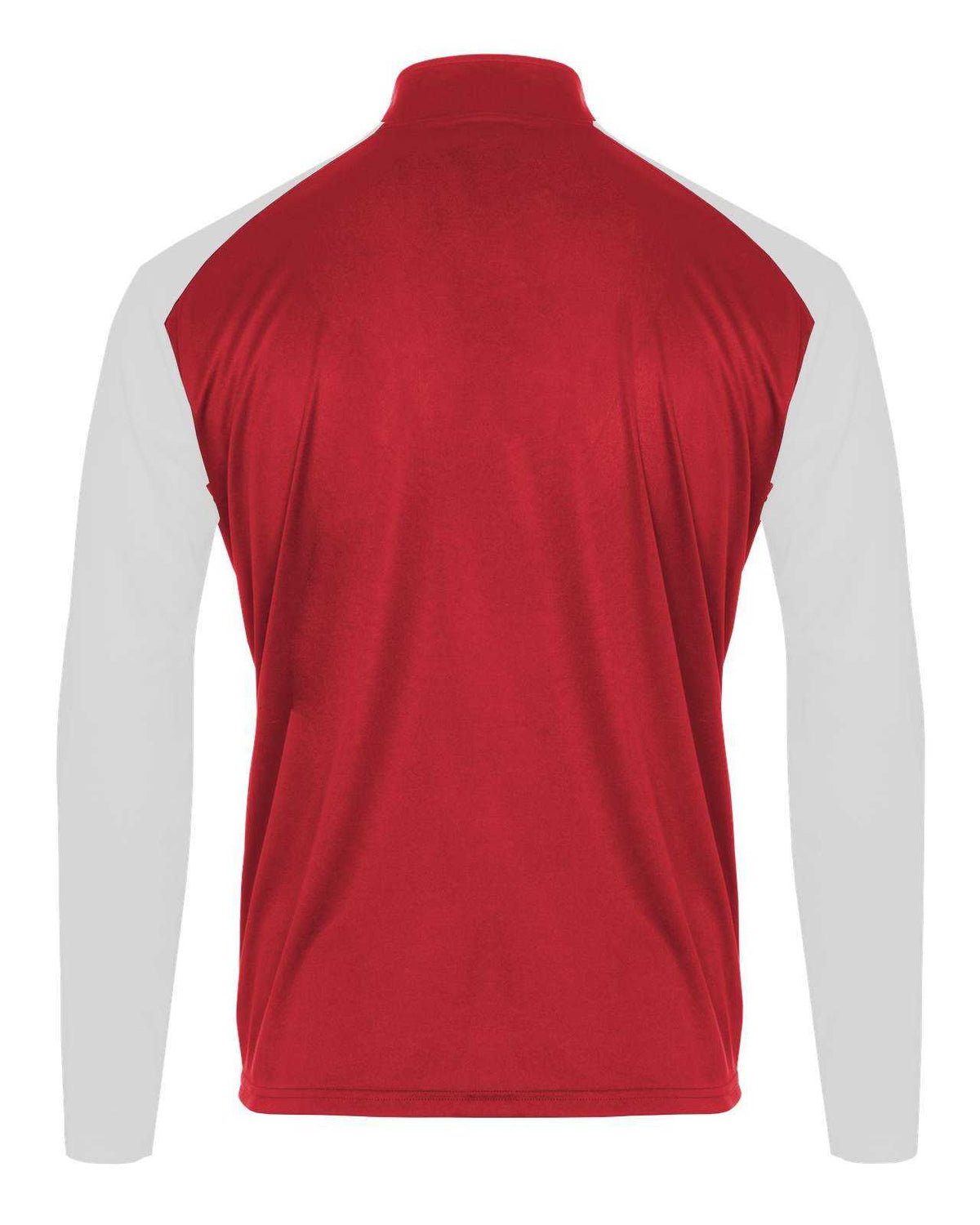 Badger Sport 4231 Breakout 1/4 Zip - Red White - HIT a Double - 3