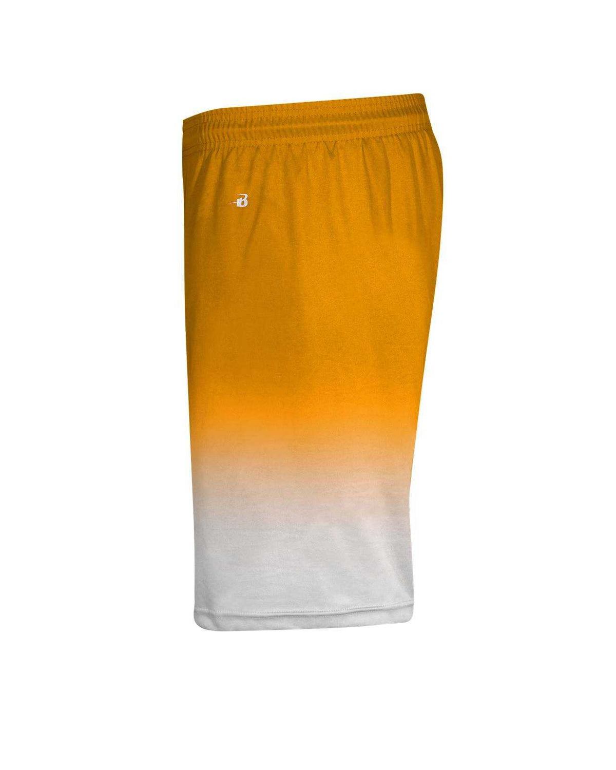 Badger Sport 4206 Ombre Short - Gold White - HIT a Double - 3