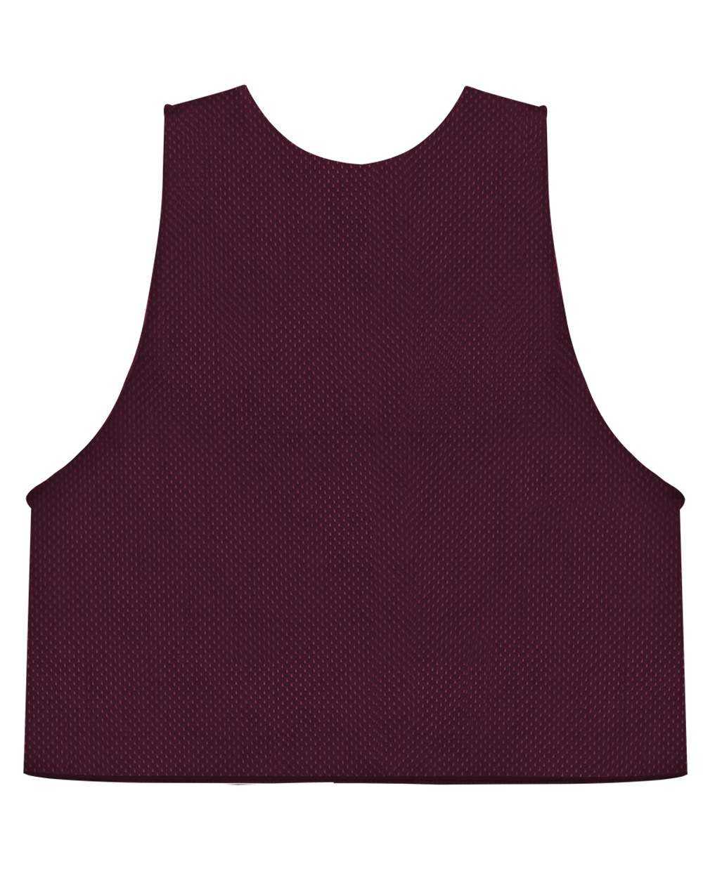 C2 Sport 5760 Mesh Reversible Pinnie - Maroon White - HIT a Double - 3