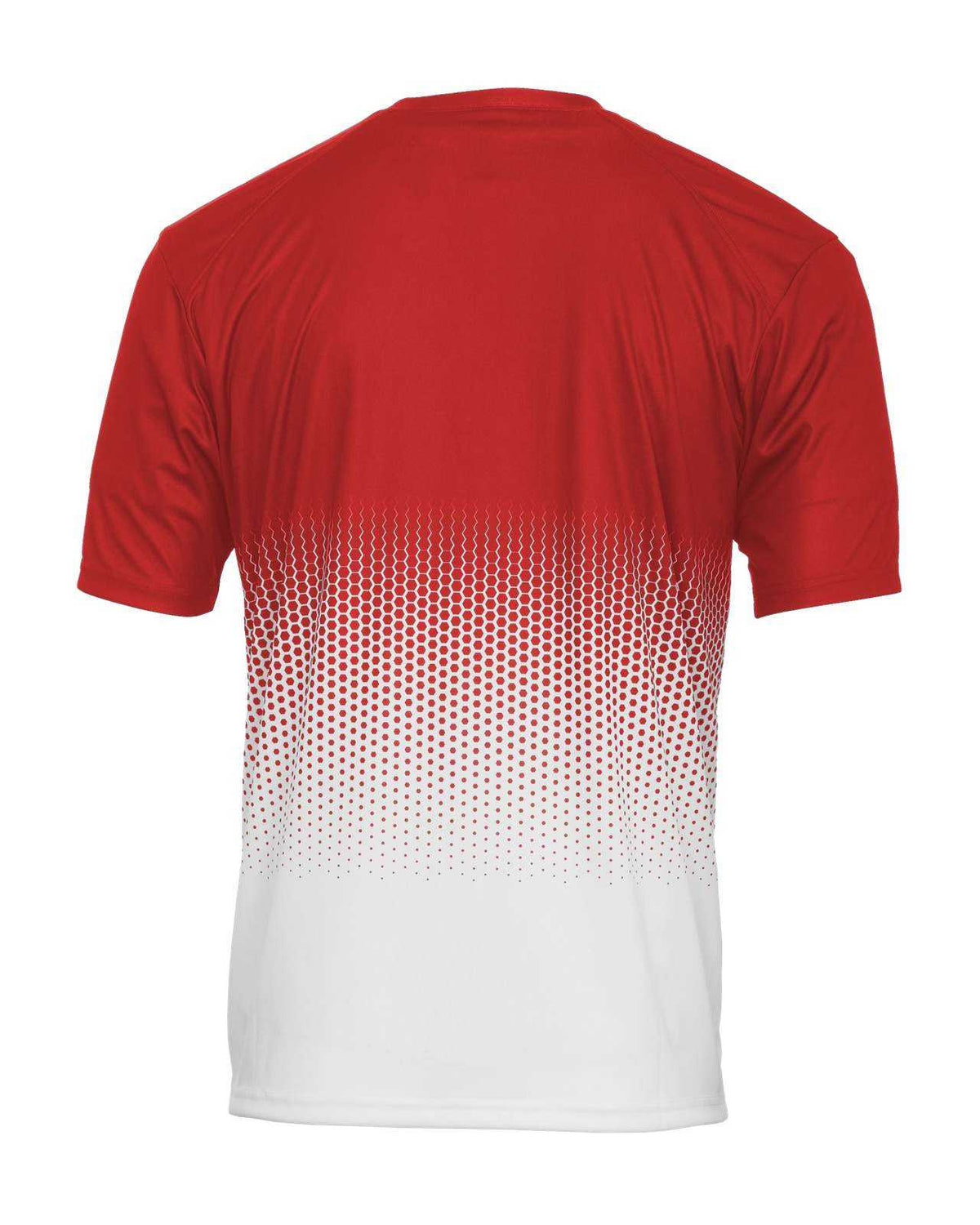 Badger Sport 222000 Hex 2.0 Youth Tee - Red Hex - HIT a Double - 3