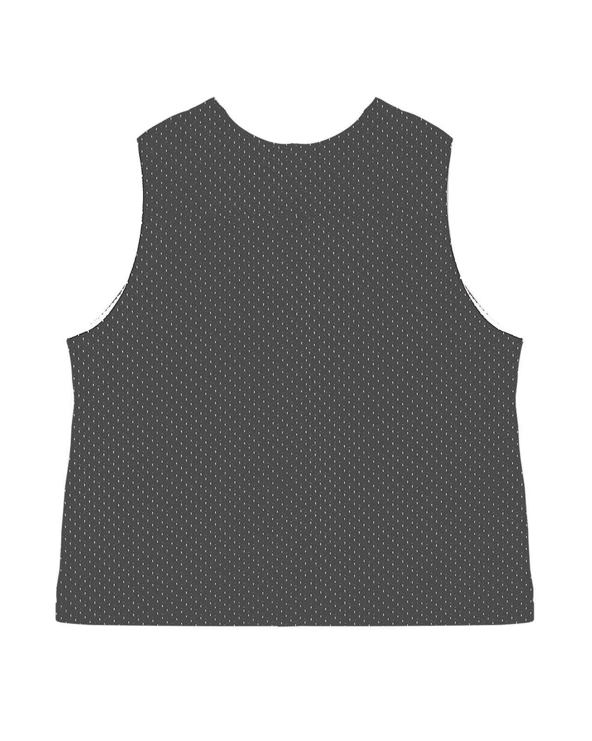 C2 Sport 5260 Mesh Reversible Youth Pinnie - Graphite White - HIT a Double - 3