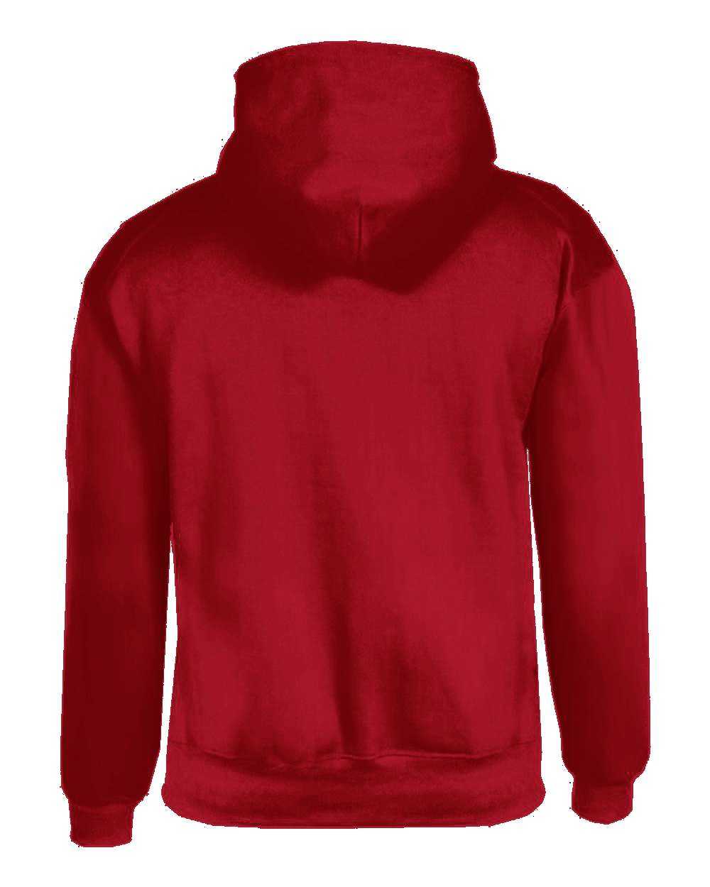 Badger Sport 1254 Hooded Sweatshirt - Red - HIT a Double - 3