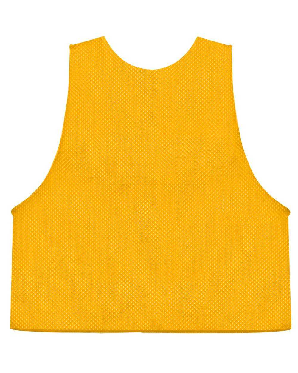 C2 Sport 5760 Mesh Reversible Pinnie - Gold White - HIT a Double - 3