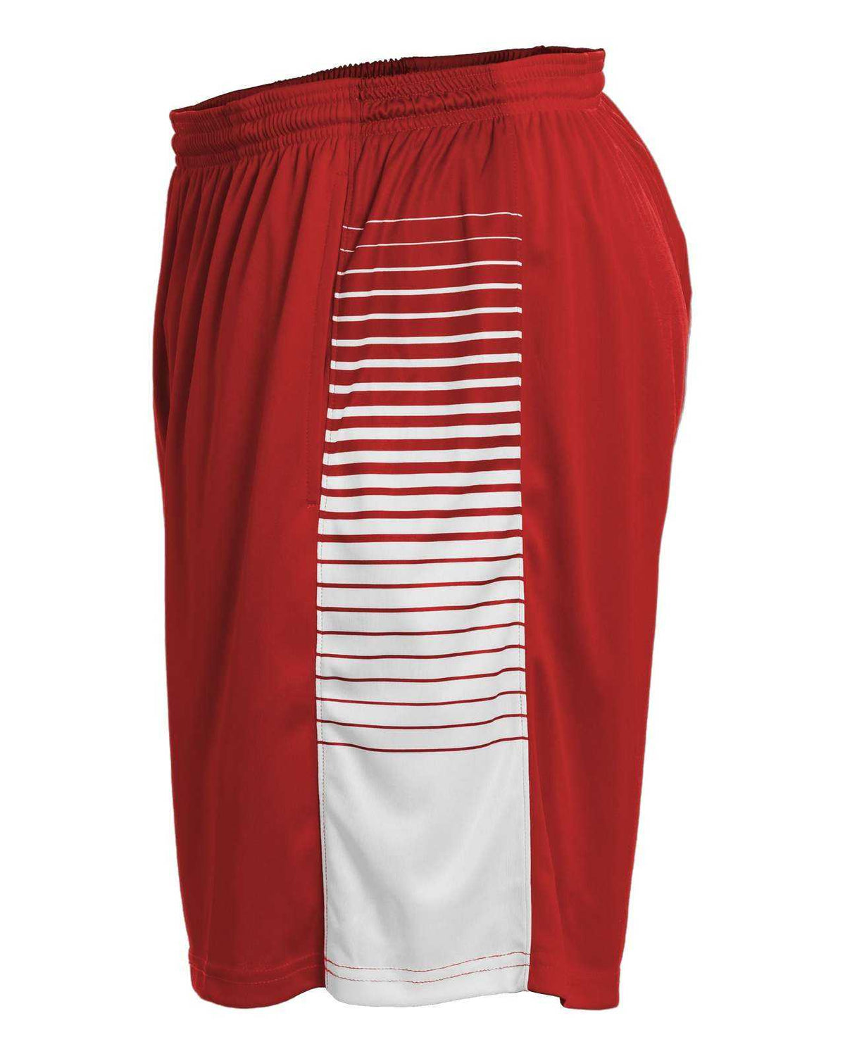 Badger Sport 2212 Lineup Youth Short - Red - HIT a Double - 2