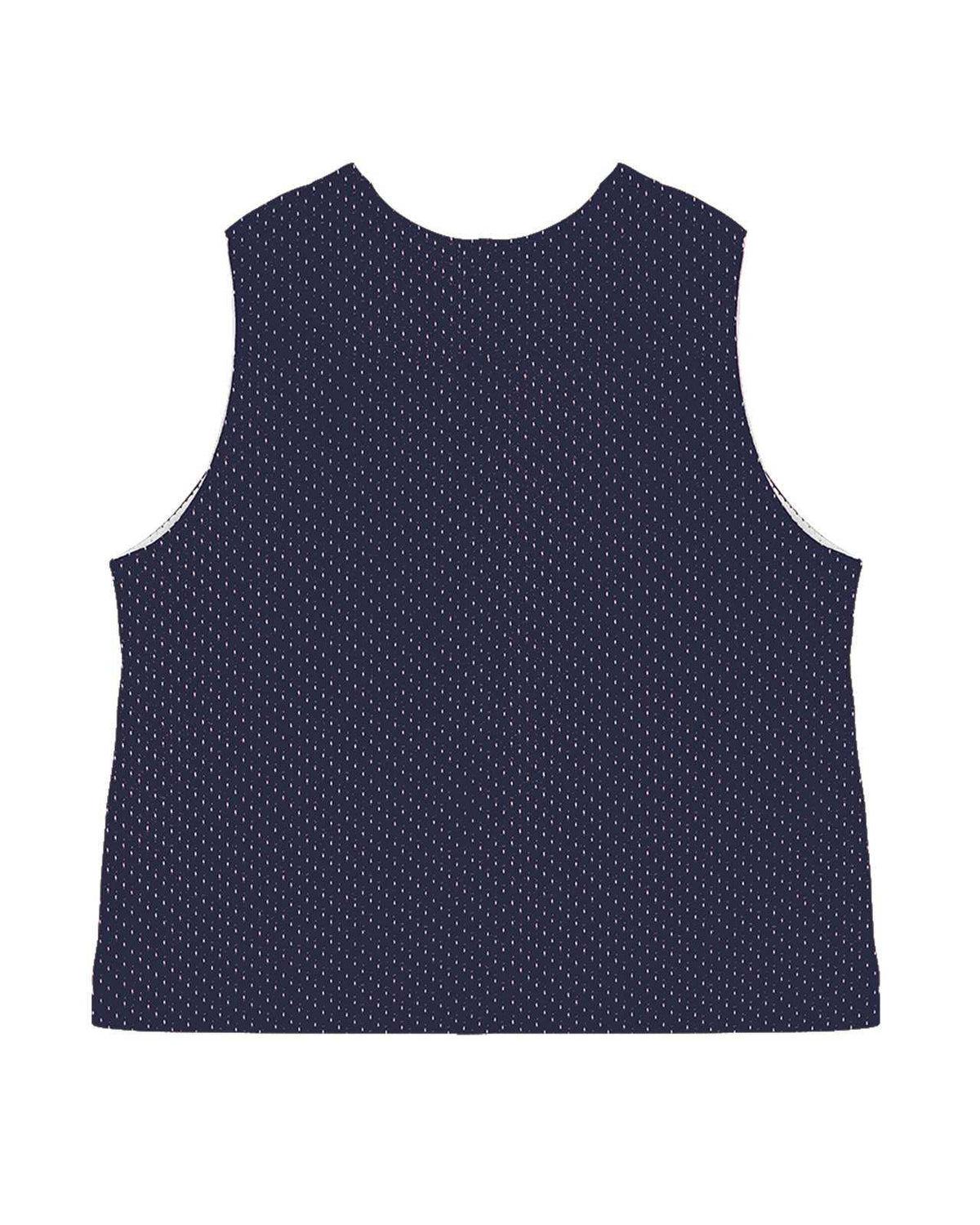 C2 Sport 5660 Mesh Reversible Womens Pinnie - Navy White - HIT a Double - 3