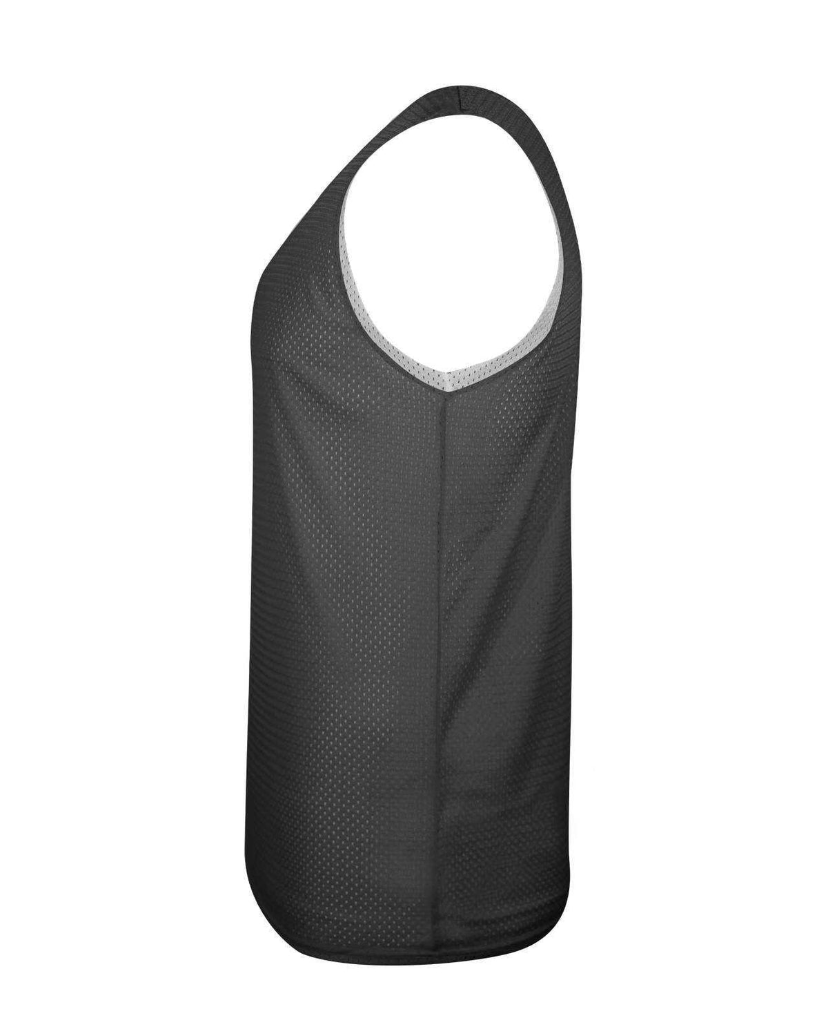 C2 Sport 5228 Reversible. Mesh Youth Tank - Graphite White - HIT a Double - 2