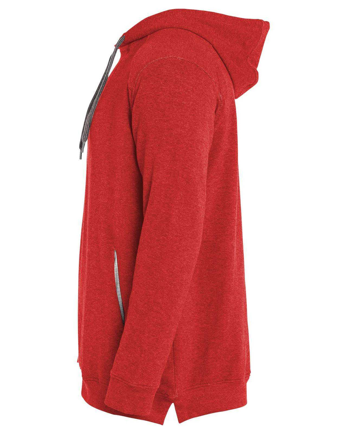 Badger Sport 1050 Fit Flex Hoodie - Red - HIT a Double - 2