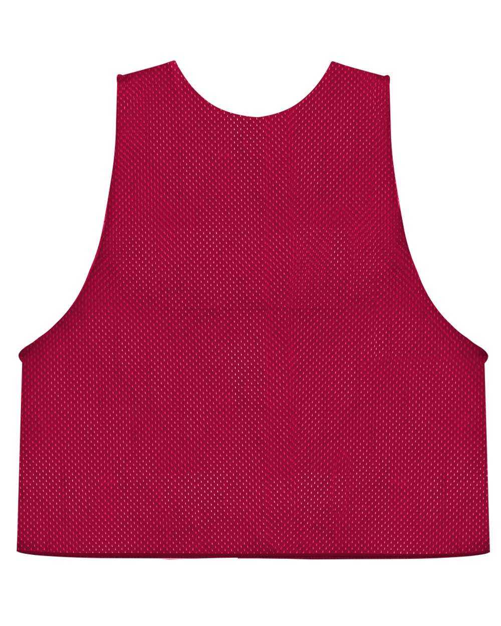 C2 Sport 5760 Mesh Reversible Pinnie - Red White - HIT a Double - 3