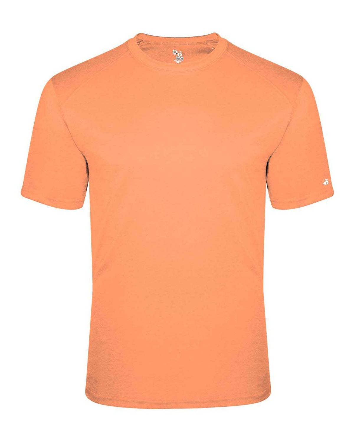Badger Sport 2940 Tri-Blend Youth Tee - Peach - HIT a Double - 1