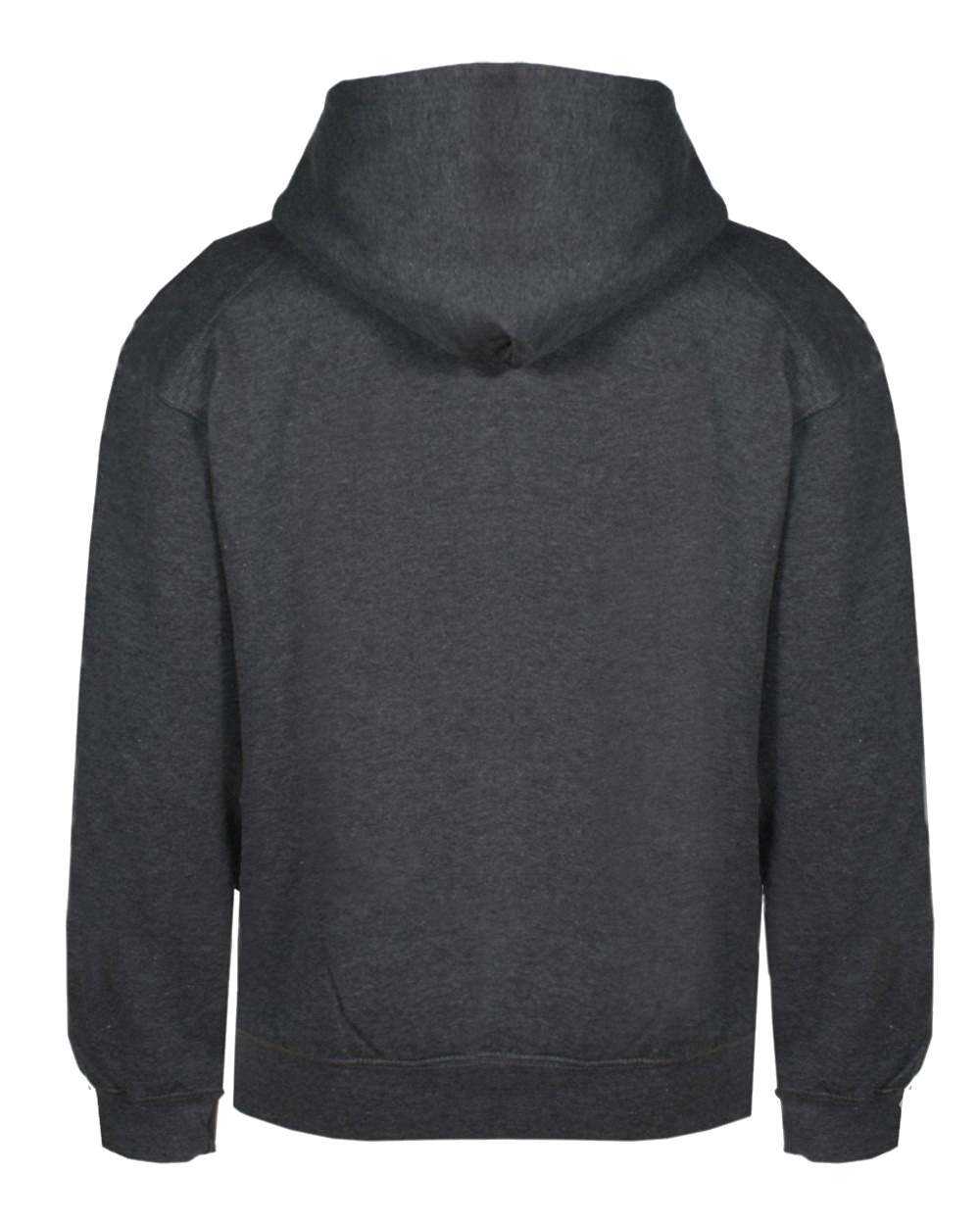 Badger Sport 2254 Youth Hooded Sweatshirt - Charcoal - HIT a Double - 3