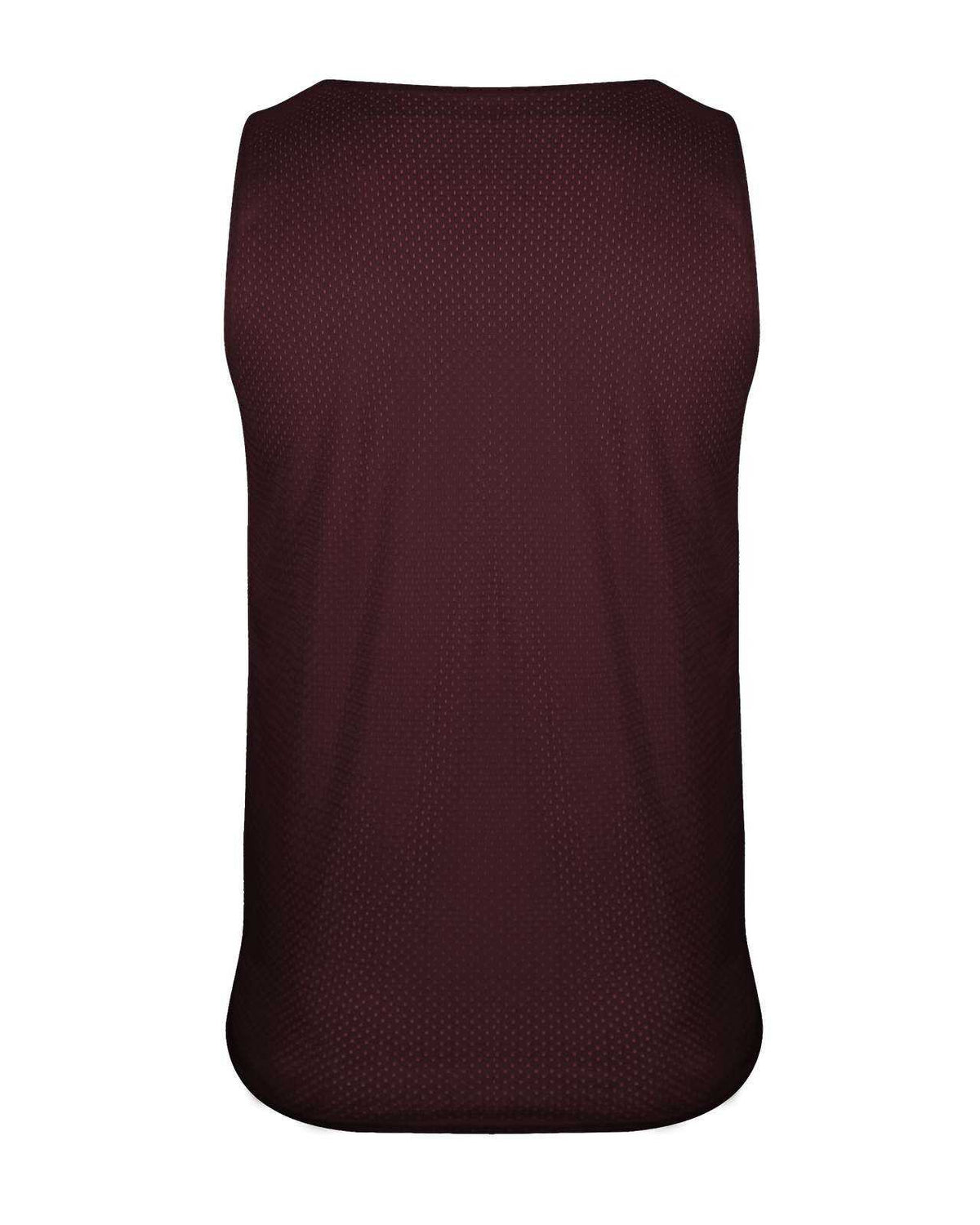 C2 Sport 5228 Reversible. Mesh Youth Tank - Maroon White - HIT a Double - 3