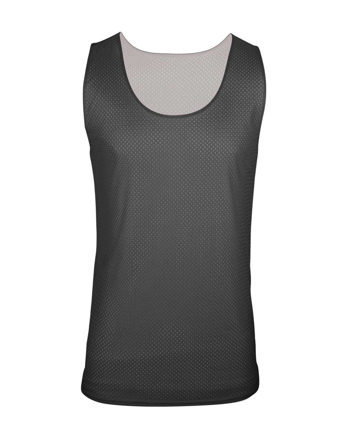 C2 Sport 5228 Reversible. Mesh Youth Tank - Graphite White - HIT a Double - 1