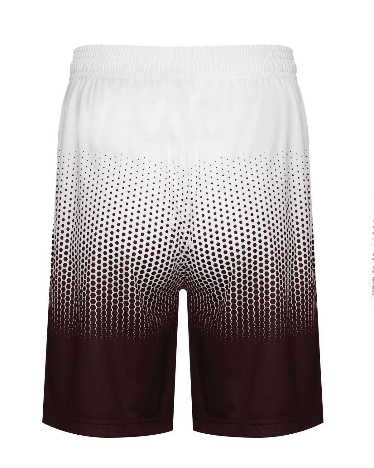 Badger Sport 4221 Hex 2.0 Short - Maroon White - HIT a Double - 3