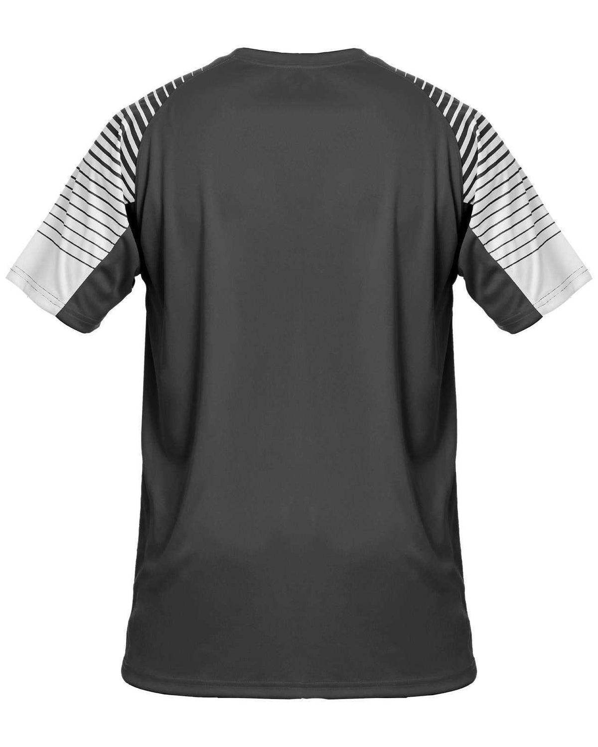Badger Sport 4210 Lineup Tee - Graphite - HIT a Double - 3