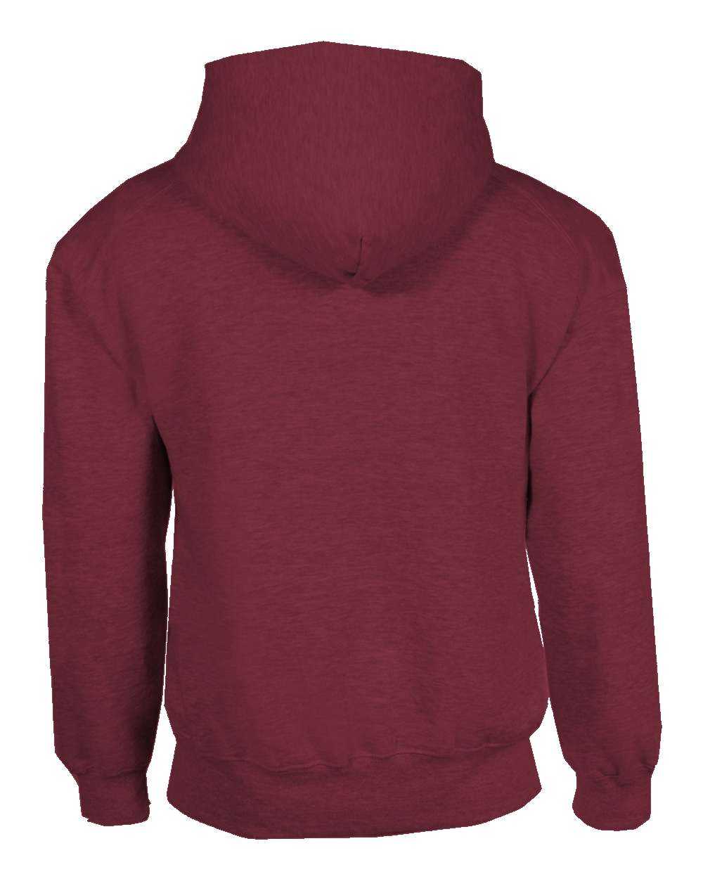 Badger Sport 2254 Youth Hooded Sweatshirt - Maroon - HIT a Double - 3