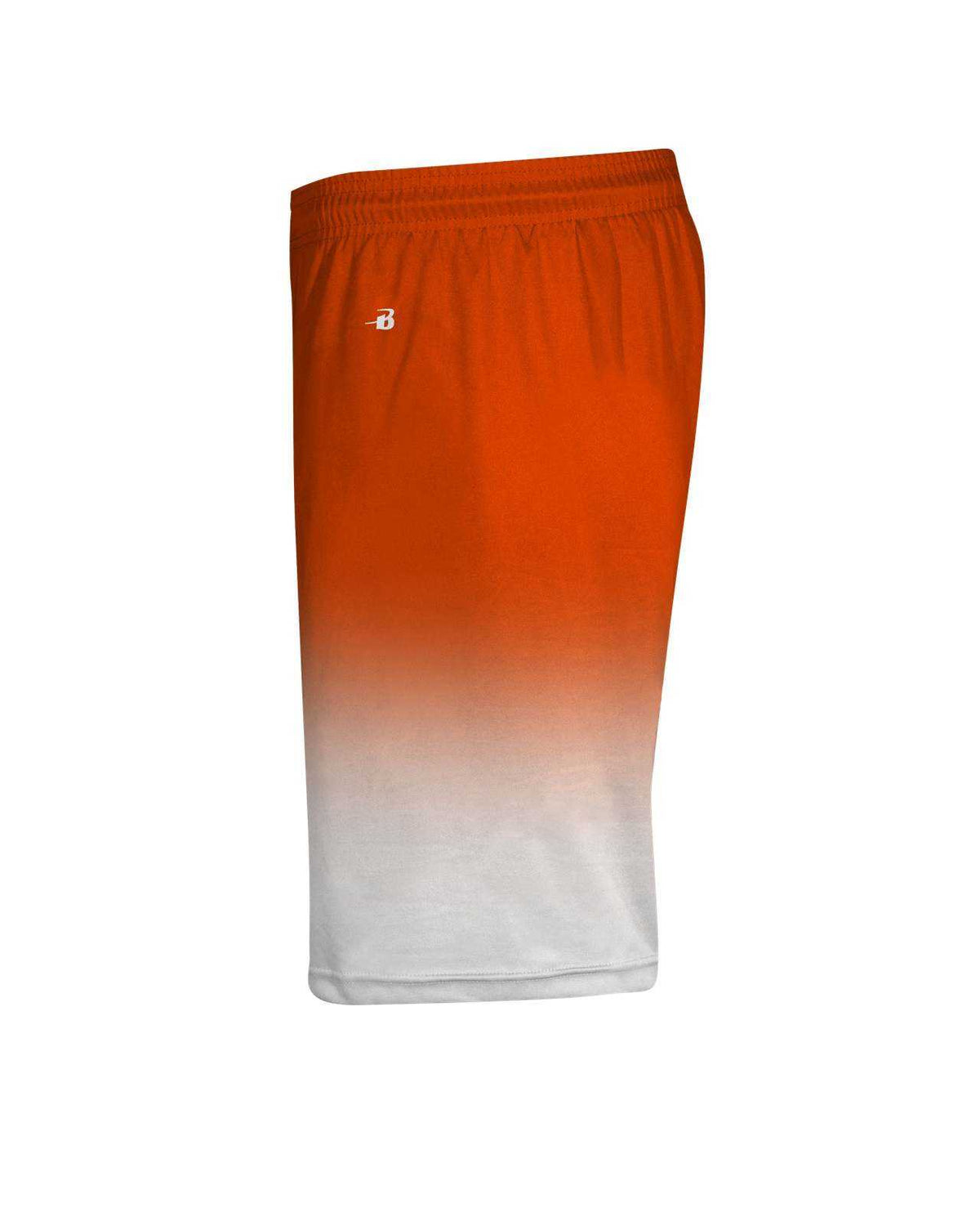 Badger Sport 2206 Ombre Youth Short - Orange White - HIT a Double - 3