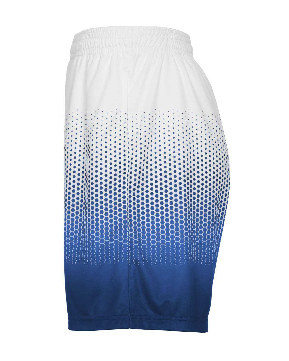 Badger Sport 2221 Hex 2.0 Youth Short - Royal White - HIT a Double - 2