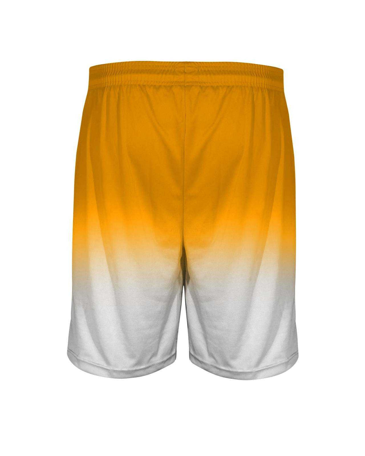 Badger Sport 4206 Ombre Short - Gold White - HIT a Double - 2