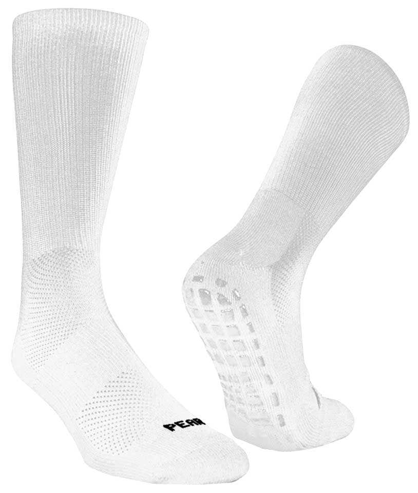 Pearsox Grippear Crew Socks - White - HIT a Double