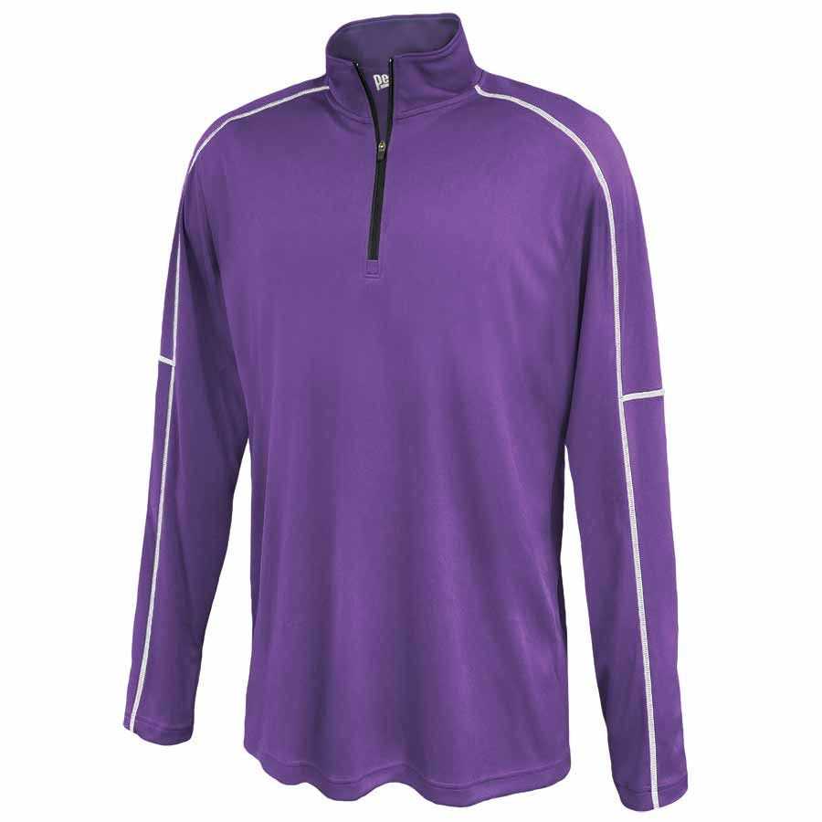 Pennant Y1215 Youth Conquest 1/4 Zip - Purple - HIT a Double