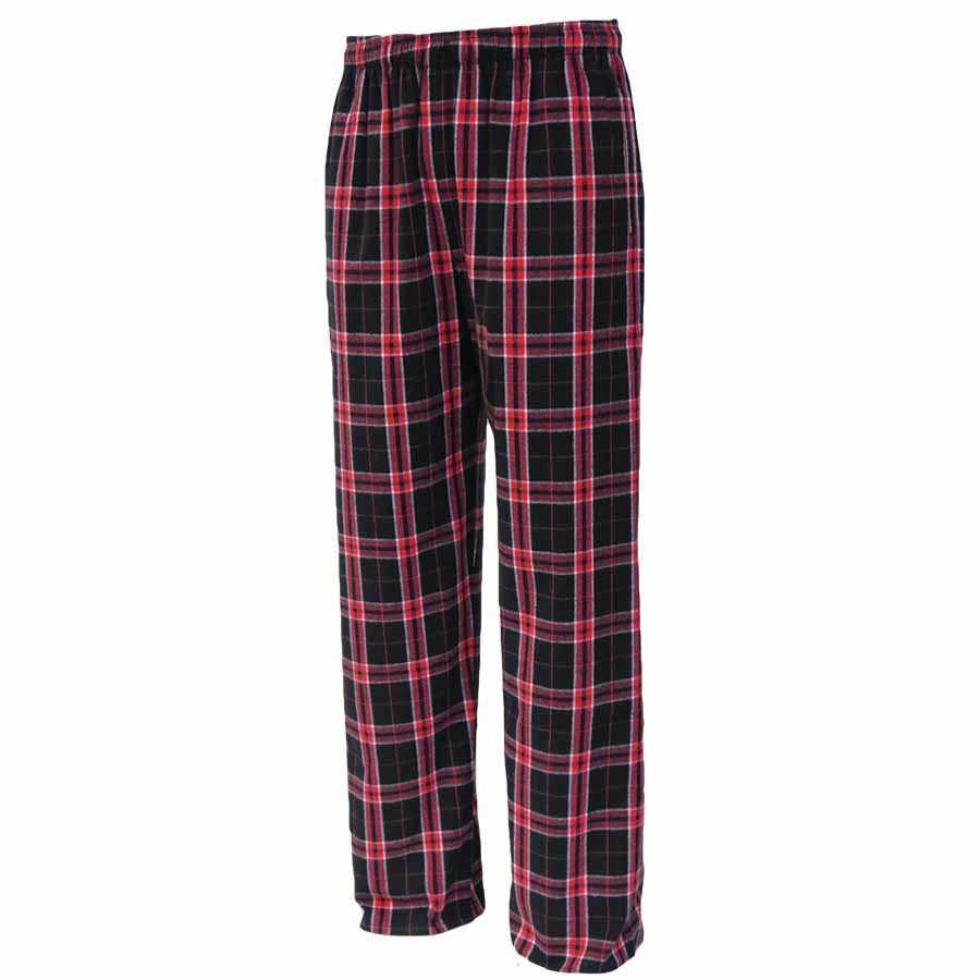 Pennant YFLNP Youth Flannel Plaid Pant - Black Red - HIT a Double