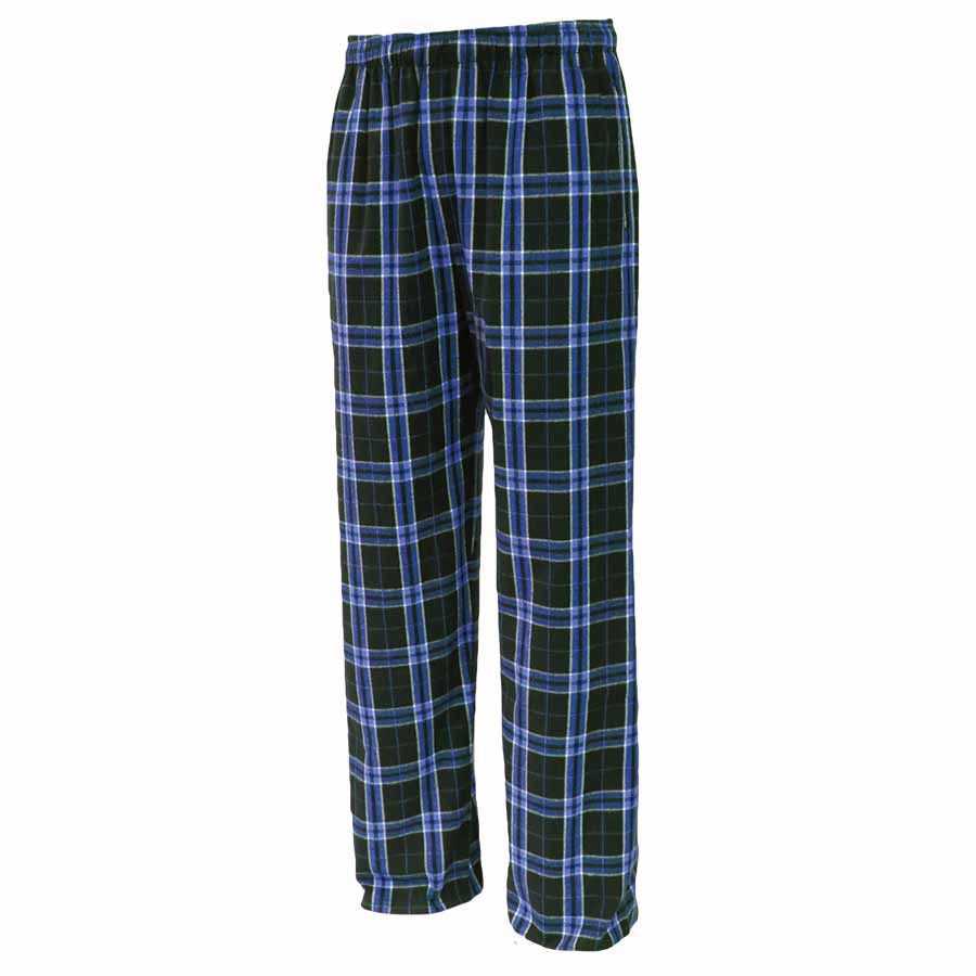 Pennant YFLNP Youth Flannel Plaid Pant - Black Royal - HIT a Double