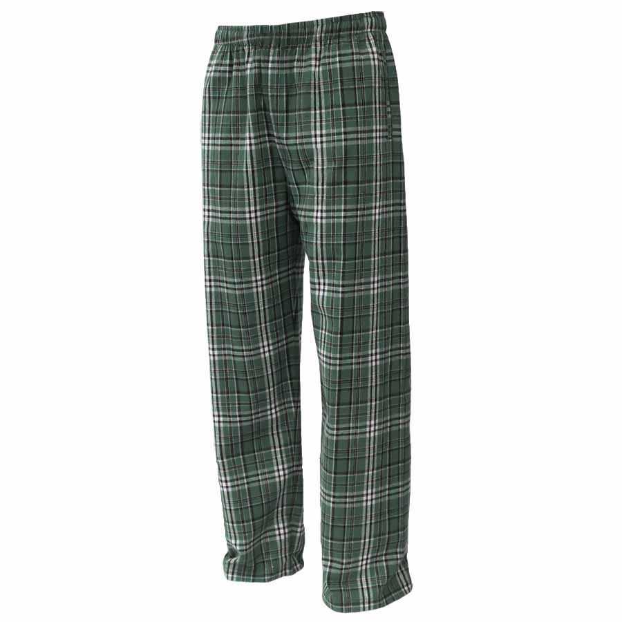 Pennant YFLNP Youth Flannel Plaid Pant - Forest White - HIT a Double