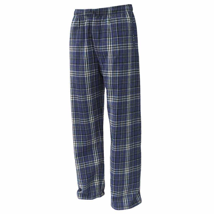 Pennant YFLNP Youth Flannel Plaid Pant - Navy White - HIT a Double