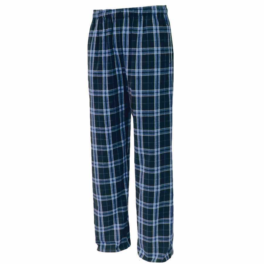 Pennant YFLNP Youth Flannel Plaid Pant - Navy Carolina - HIT a Double