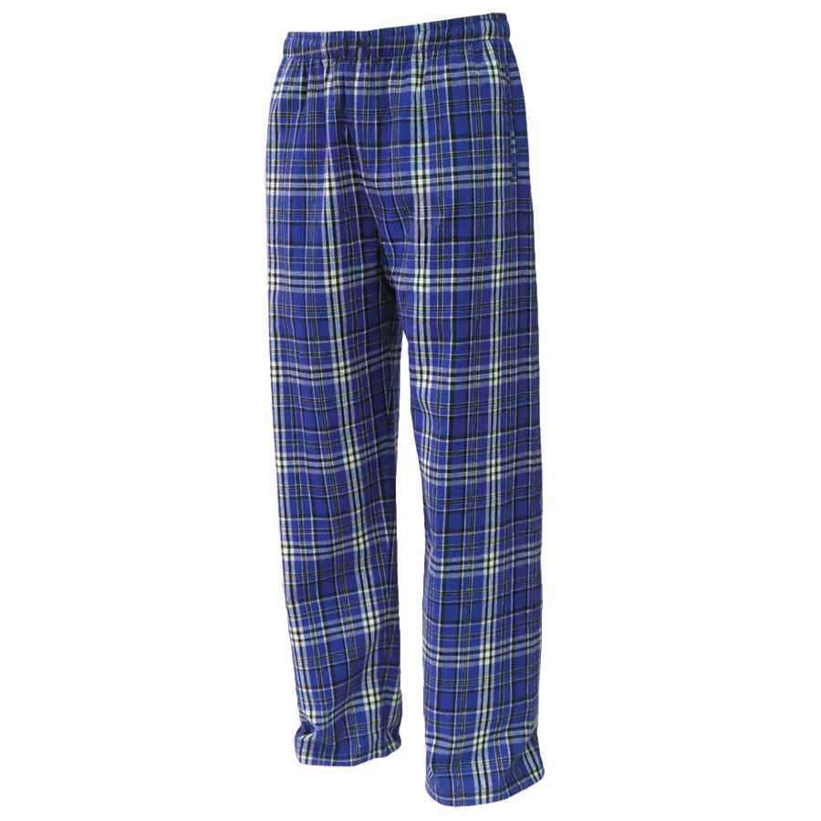 Pennant YFLNP Youth Flannel Plaid Pant - Royal White - HIT a Double